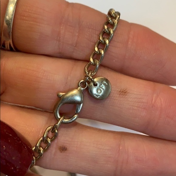 Loft minimalist simple bar chain long necklace - Picture 3 of 7